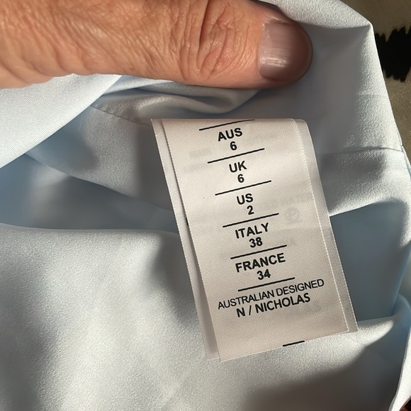 N/ nicholas Astrid stripe ruffle dress, size 2; new - Picture 6 of 7